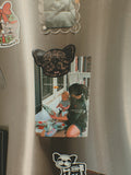 Leopard Frenchie Magnet