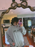The Frenchie Mom Collective Embroidered Boxy Crewneck