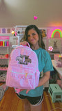 Select Your Frenchie Embroidered Back Pack