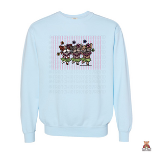 Aloha Frenchies  Crewneck