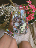 Beach Babe 16 Oz Glass Can