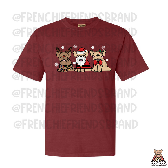 Frenchies Of The North Pole Tee