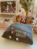 Frenchie & Bright Embroidered Crewneck
