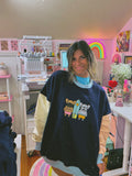 Bay Watch Ribbed Embroidered Crewneck