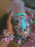 Beach Princess Coffee Sleeve