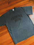 Oversized Frenchie Mama Glitter Appliqué Embroidered Leopard Tee