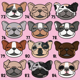 French Bulldog Embroidered Crewneck | Single Custom Frenchie Embroidered Hoodie