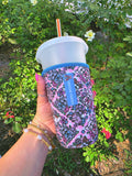 Hydrangea Frenchies Coffee Sleeve