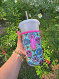 The Only Flowers I Want Coffee Sleeve