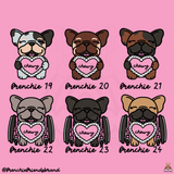 My Frenchie Is My Valentine Embroidered Crewneck (Select Your Frenchie)