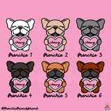 My Frenchie Is My Valentine Embroidered Crewneck (Select Your Frenchie)
