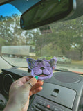 Pastel Colored Sparkle Frenchie Rear View Mirror Tie On Charm