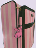 Pink Frenchie Mini Bag Tag