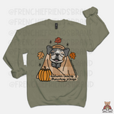 Autumn Leaves & Frenchies Please Crewneck