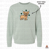 Lucky Little Frenchie Crewneck Sweater (Select Your Frenchie)