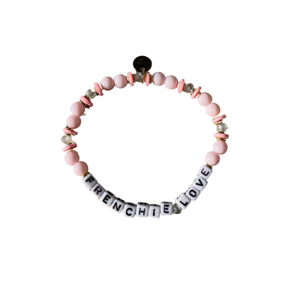 Frenchie Love Elastic Bracelet