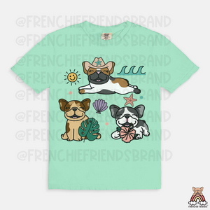 Coastal Frenchies Tee