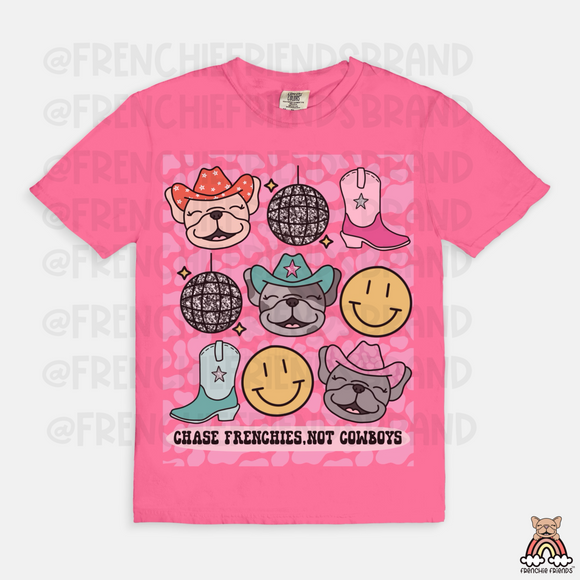 Chase Frenchies Not Cowboys Tee