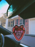 Heart Pocket Frenchie Air Freshener