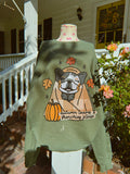 Autumn Leaves & Frenchies Please Crewneck