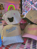 Frenchie Mama Canvas Embroidered Trucker Hat (Add On Frenchie/ Select Hat)