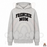 Oversized Frenchie Mom Embroidered Applique Hoodie