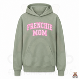 Oversized Frenchie Mom Embroidered Applique Hoodie