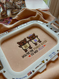 You're The Peanut Butter To My Jelly Embroidered Crewneck