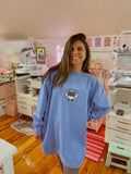 I Love You This Big Embroidered Crewneck
