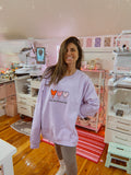 Sucker For Frenchies Embroidered Crewneck