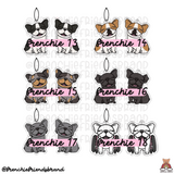 Frenchie Air Freshener ( Select Your Frenchie)