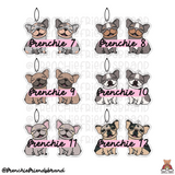 Frenchie Air Freshener ( Select Your Frenchie)