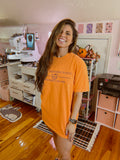 Frenchieween Town University Embroidered Tee
