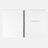 Lets Make Plans Frenchie Hardcover Planner