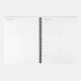 Lets Make Plans Frenchie Hardcover Planner