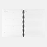 Lets Make Plans Frenchie Hardcover Planner