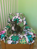 Luckiest Frenchie Mama Sherpa Blanket