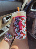 I Cherryish My Frenchie Coffee Sleeve
