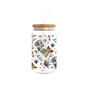 Coastal Frenchies 16 Oz Glass Can