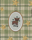 Lucky Little Frenchie Hoop Art
