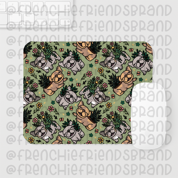 Frenchie Planters Mouse Pad