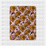 Croissant Frenchies Sherpa Blanket