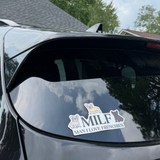 Man I Love Frenchies Car Bumper Sticker