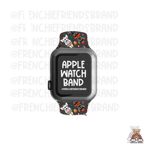 Nutcracker Frenchies Apple Watch Band