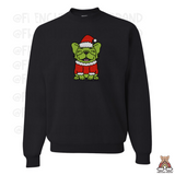 Grumpy Christmas Frenchie Crewneck