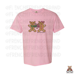 Gingerbread Frenchies Tee