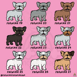 Select Your Frenchie Embroidered Hoop Art