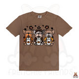 Frenchie Spice Fall Latte Unisex Tee