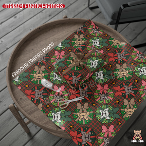 Frenchiemas Wrapping Paper