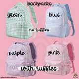 Select Your Frenchie Embroidered Back Pack